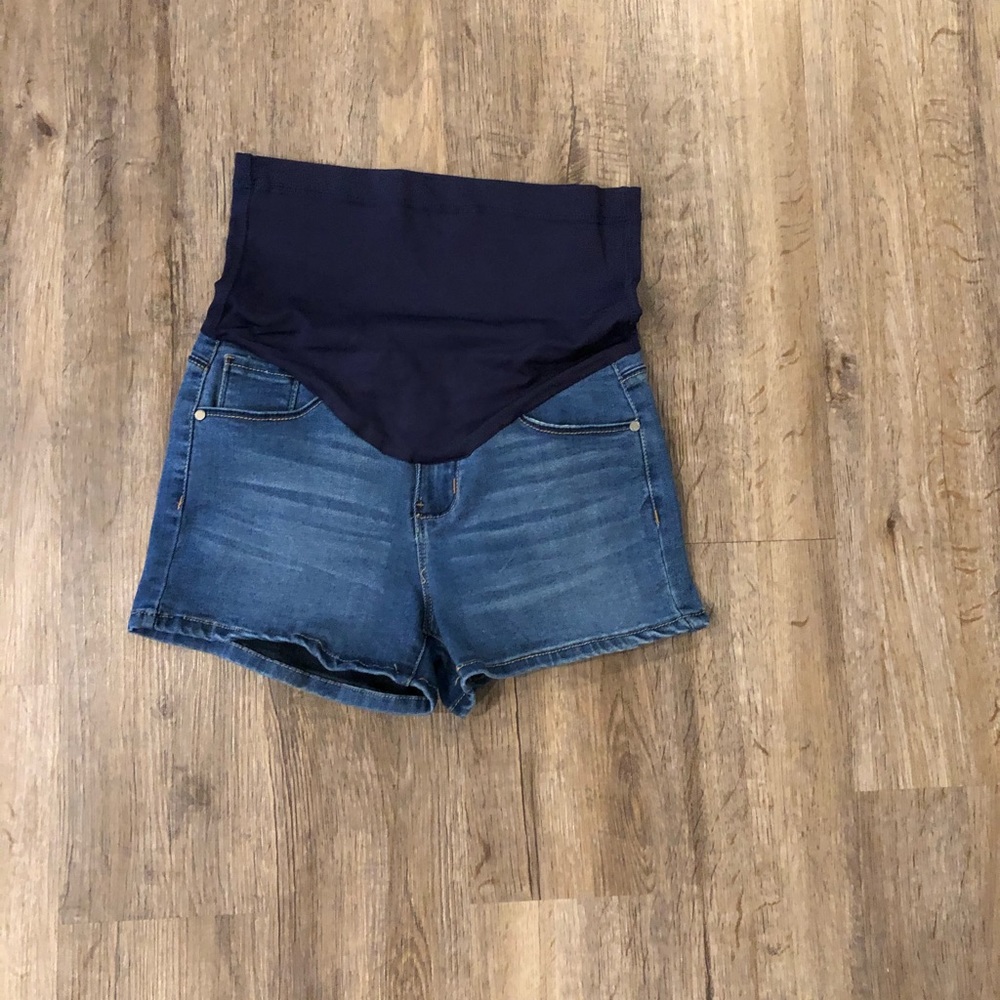 Pinkblush denim shorts